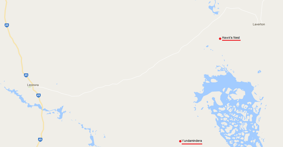 Yundamindera &amp; Hawk's Nest